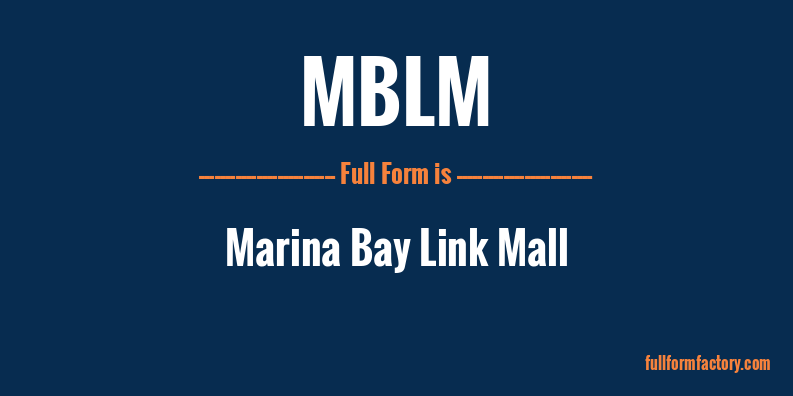 mblm-full-form