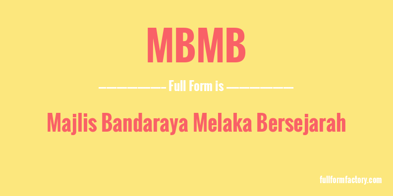 mbmb-full-form