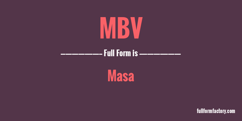 mbv-full-form