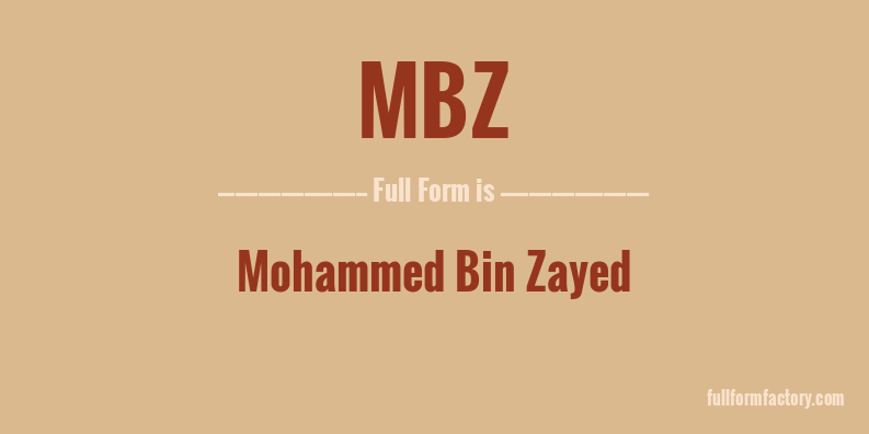 mbz-full-form