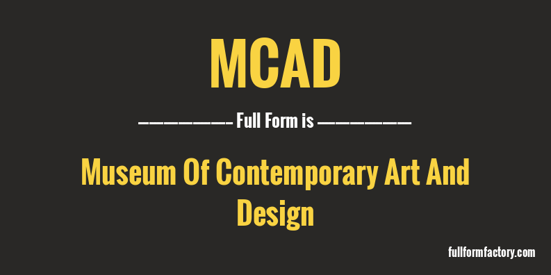 mcad-full-form