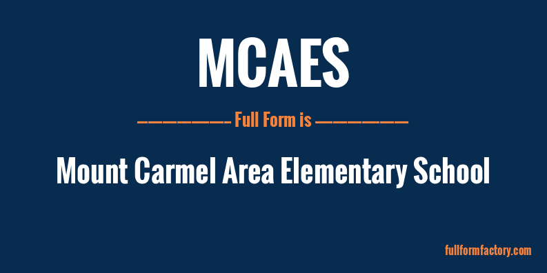 mcaes-full-form