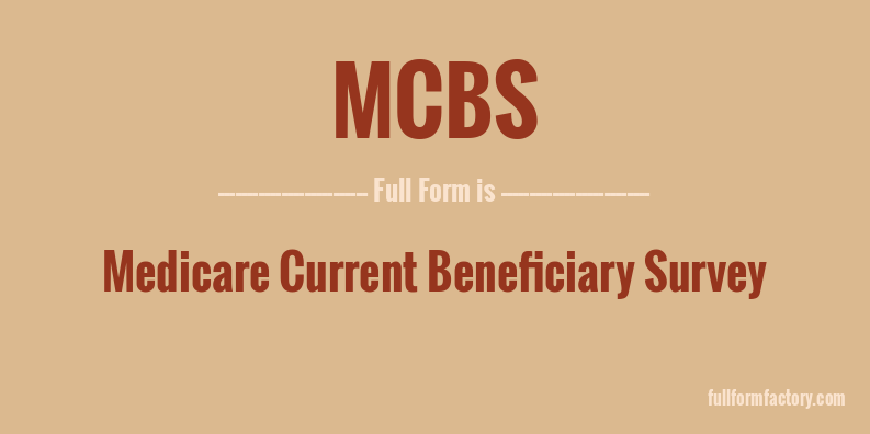 mcbs-full-form