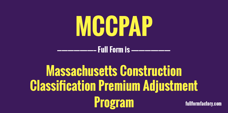 mccpap-full-form