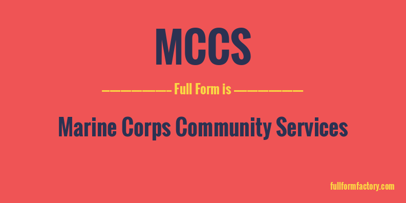 mccs-full-form