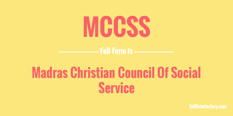 mccss-full-form