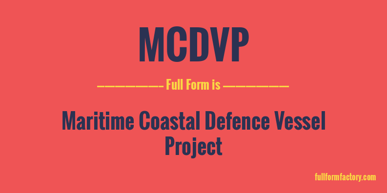 mcdvp-full-form