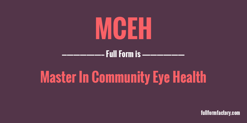 mceh-full-form
