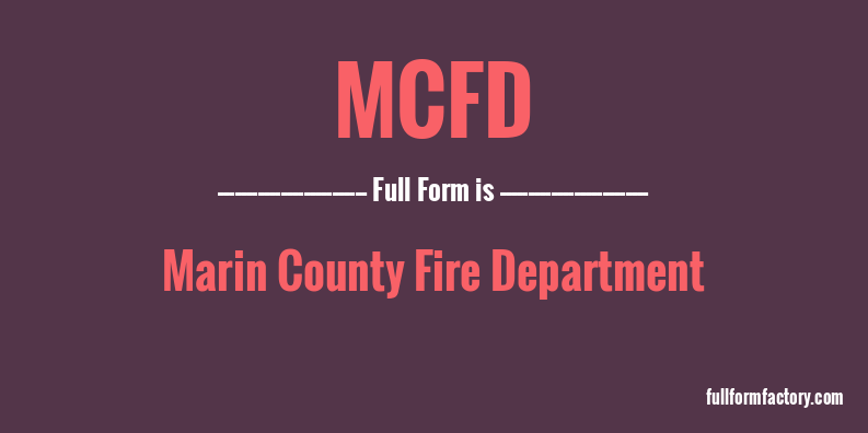 mcfd-full-form
