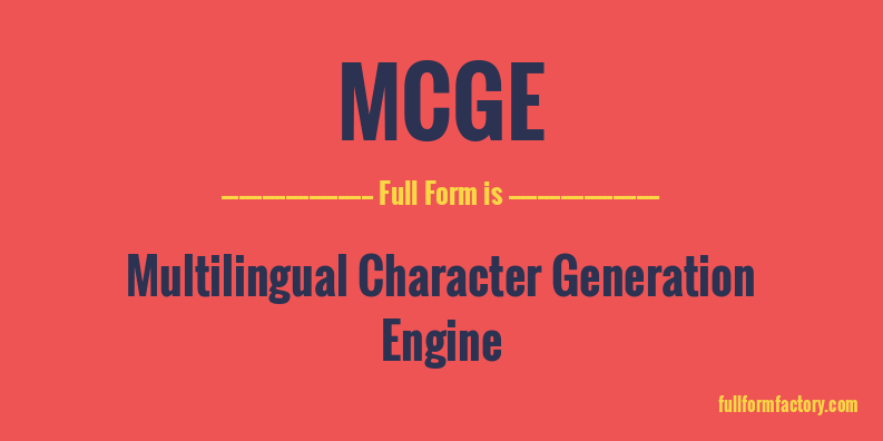 mcge-full-form