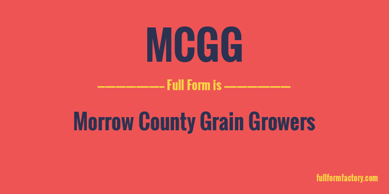 mcgg-full-form