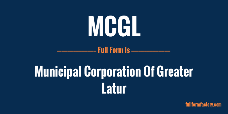 mcgl-full-form