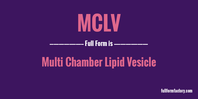 mclv-full-form