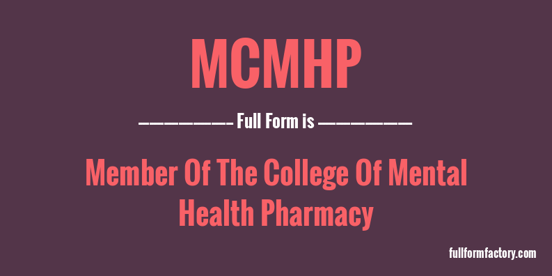 mcmhp-full-form