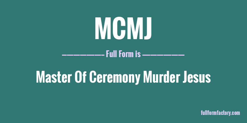 mcmj-full-form