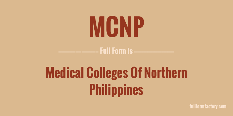 mcnp-full-form