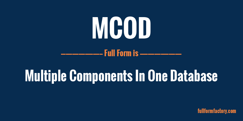 mcod-full-form