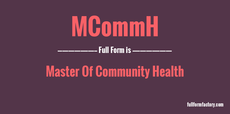mcommh-full-form