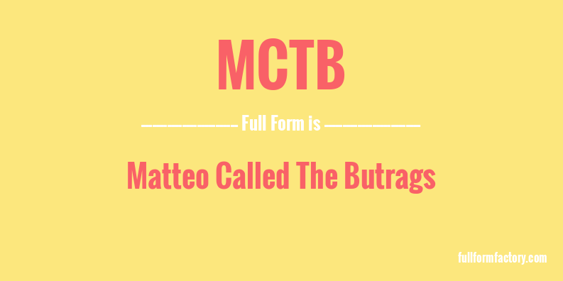 mctb-full-form