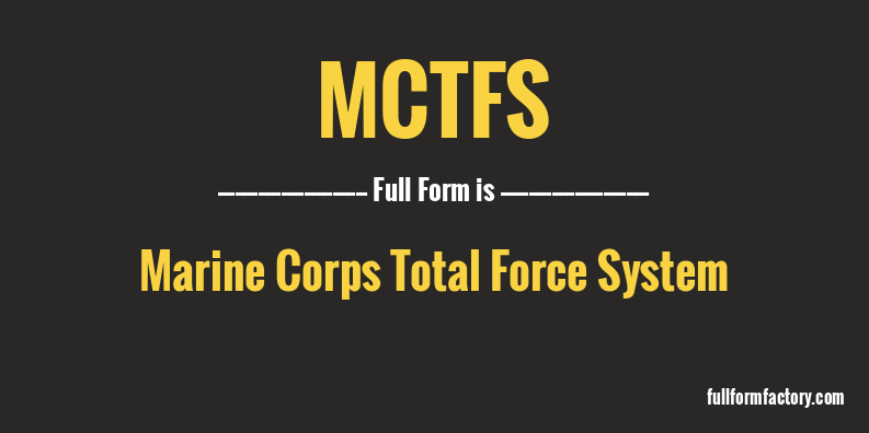 mctfs-full-form