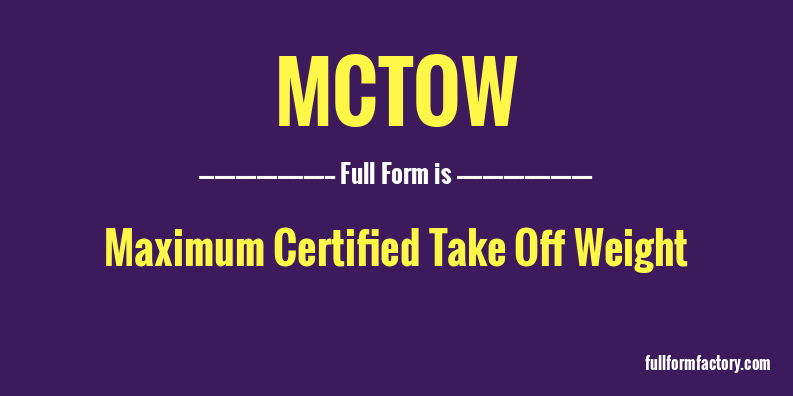 mctow-full-form