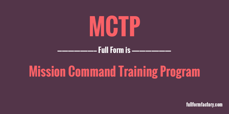 mctp-full-form