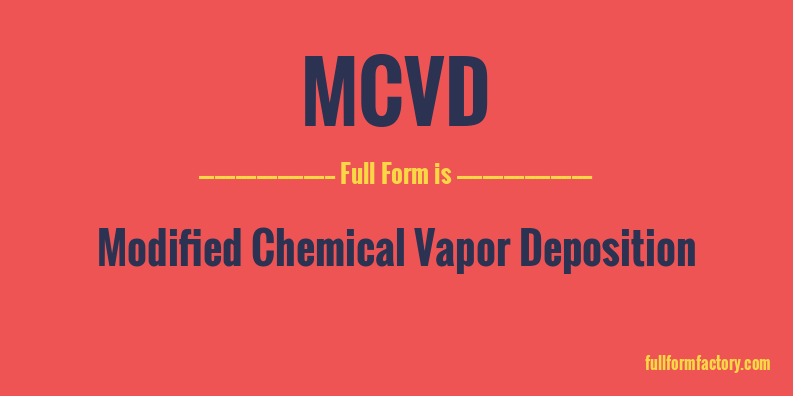mcvd-full-form