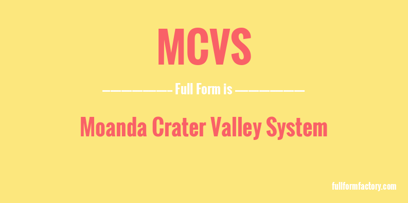 mcvs-full-form