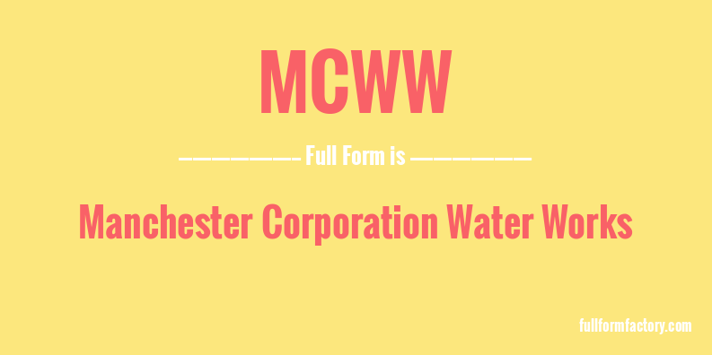 mcww-full-form