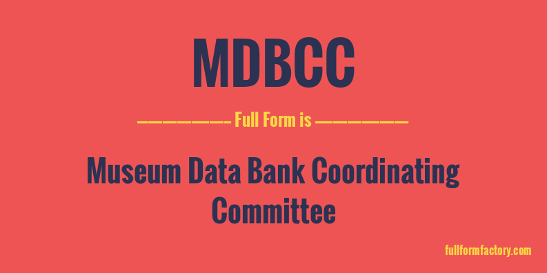 mdbcc-full-form