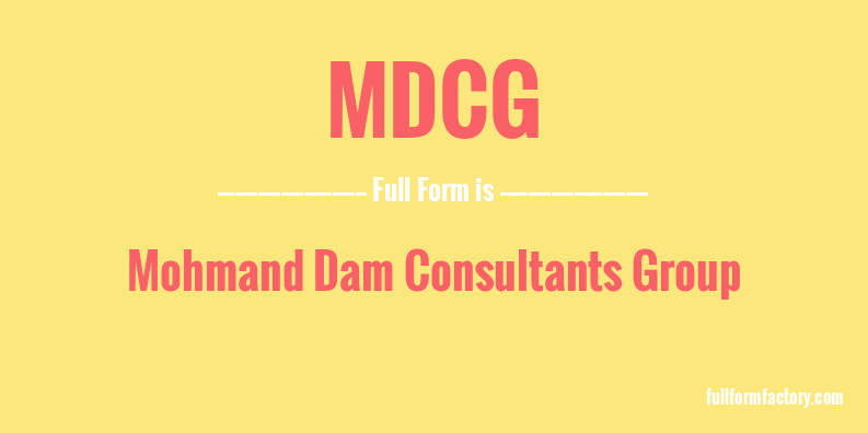 mdcg-full-form