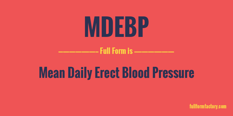 mdebp-full-form