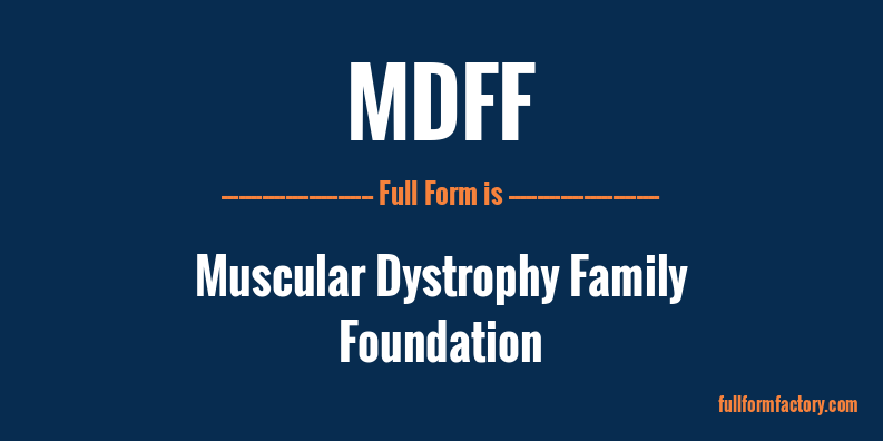 mdff-full-form