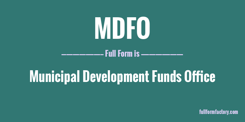 mdfo-full-form