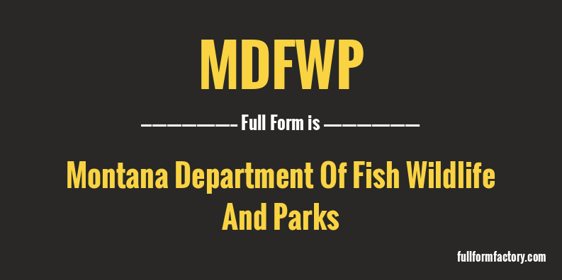 mdfwp-full-form