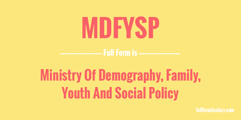 mdfysp-full-form