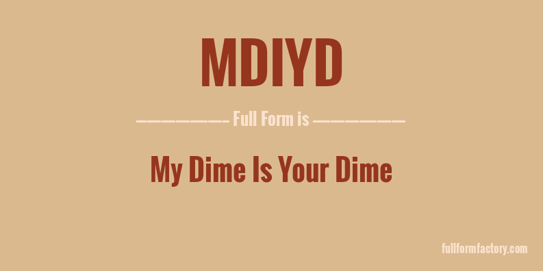 mdiyd-full-form
