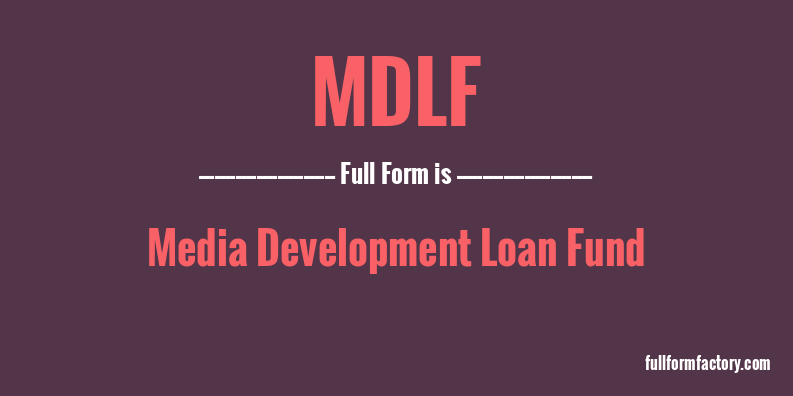 mdlf-full-form