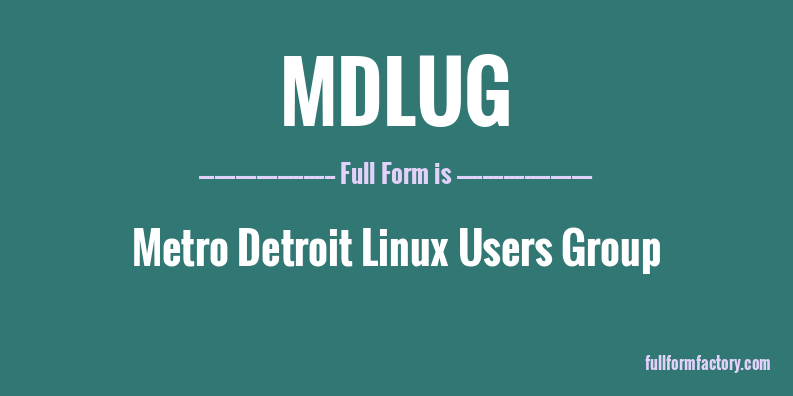 mdlug-full-form