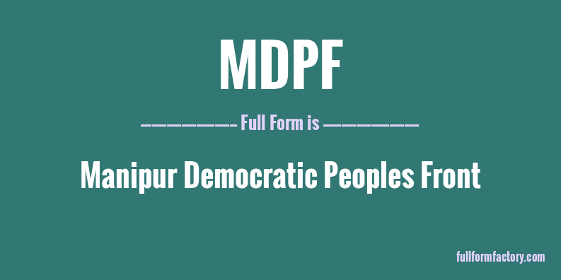 mdpf-full-form