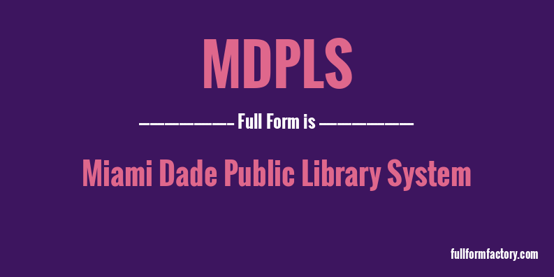 mdpls-full-form
