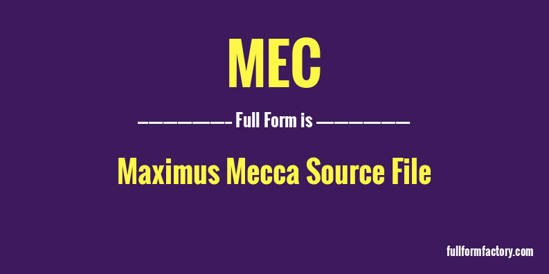 mec-full-form