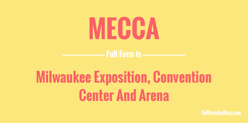 mecca-full-form