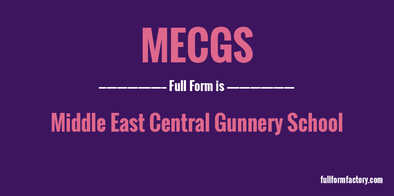 mecgs-full-form
