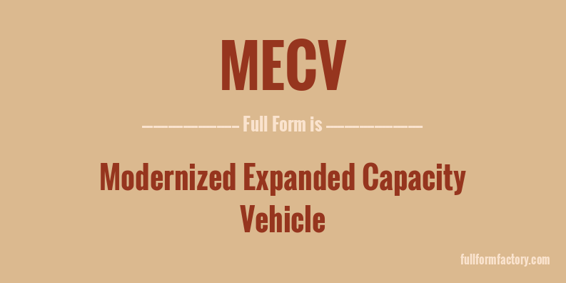 mecv-full-form