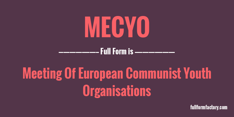 mecyo-full-form
