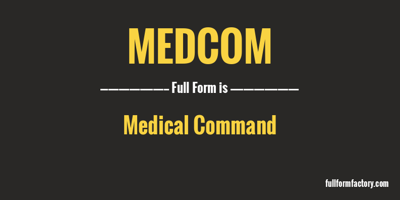 medcom-full-form