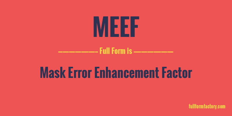 meef-full-form