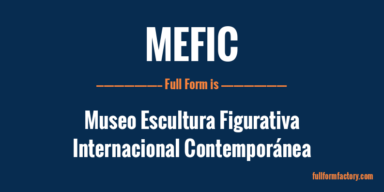 mefic-full-form