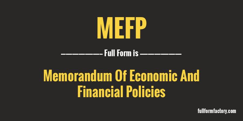 mefp-full-form